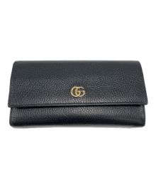 GUCCI（グッチ）の古着「長財布」｜ブラック