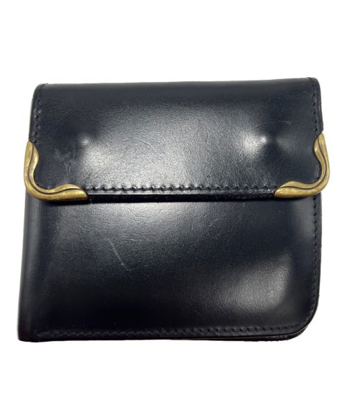 cramp（クランプ）cramp (クランプ) 二つ折り財布 ブラックの古着・服飾アイテム