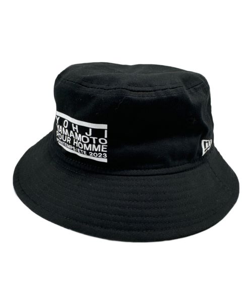 YOHJI YAMAMOTO pour HOMME×NEW ERA（ヨウジヤマモトプールオム x ニューエラ）YOHJI YAMAMOTO pour HOMME×NEW ERA (ヨウジヤマモトプールオム x ニューエラ) バケットハット サイズ:SM 未使用品の古着・服飾アイテム