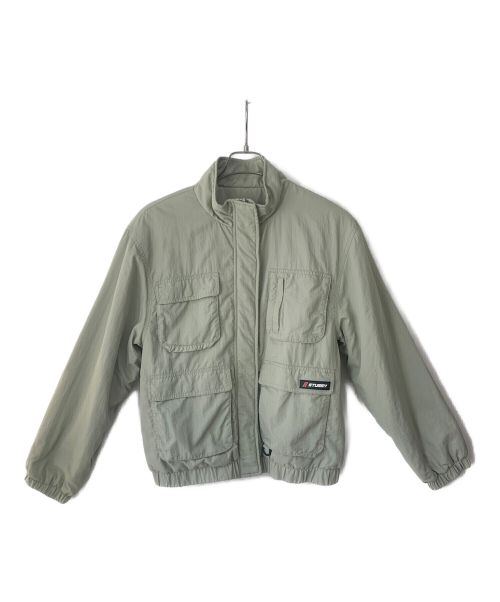 stussy（ステューシー）stussy (ステューシー) Reggie Tech Jacket サンド サイズ:Mの古着・服飾アイテム