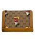 GUCCI×Disney (グッチ×ディズニー) 2つ折り財布 ブラウン：35800円