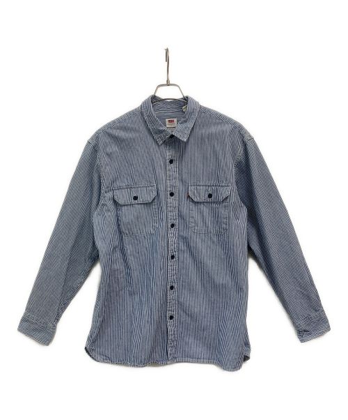 LEVI'S（リーバイス）LEVI'S (リーバイス) ワークシャツ ブルー サイズ:Lの古着・服飾アイテム