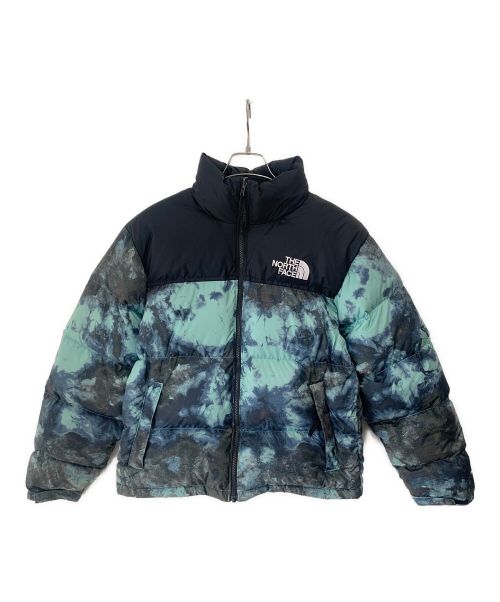 THE NORTH FACE（ザ ノース フェイス）THE NORTH FACE (ザ ノース フェイス) ダウンジャケット ブルー×ブラック サイズ:Sの古着・服飾アイテム