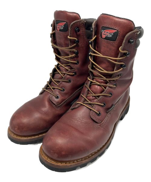 RED WING（レッドウィング）RED WING (レッドウィング) ロガーブーツ レッド サイズ:28.5の古着・服飾アイテム