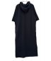 G-STAR RAW (ジースターロゥ) LONG HOODED SWEAT DRESS ダークブラック サイズ:S 未使用品：6000円