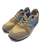 DIADORA HERITAGEディアドラ ヘリテージ）の古着「スニーカー」｜ベージュ×ブルー