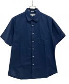 INDIVIDUALIZED SHIRTS×BEAMSインディビジュアライズドシャツ×ビームス）の古着「半袖シャツ」｜ブルー