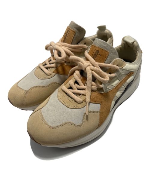 DIADORA HERITAGE（ディアドラ ヘリテージ）DIADORA HERITAGE (ディアドラ ヘリテージ) スニーカー ブラウン×ベージュ サイズ:27.5cmの古着・服飾アイテム