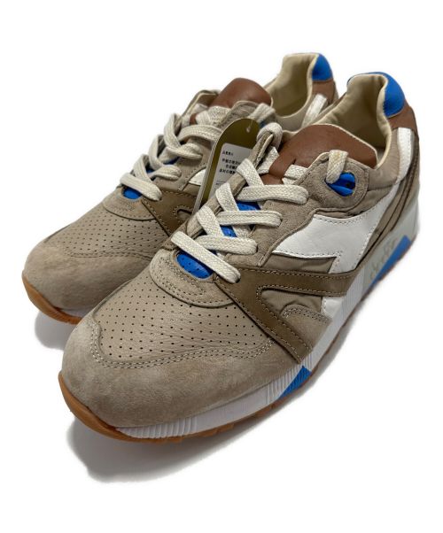 DIADORA HERITAGE（ディアドラ ヘリテージ）DIADORA HERITAGE (ディアドラ ヘリテージ) スニーカー ベージュ×ブルー サイズ:27の古着・服飾アイテム