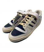 adidasアディダス）の古着「FORUM 84 LOW」｜ベージュ×ネイビー