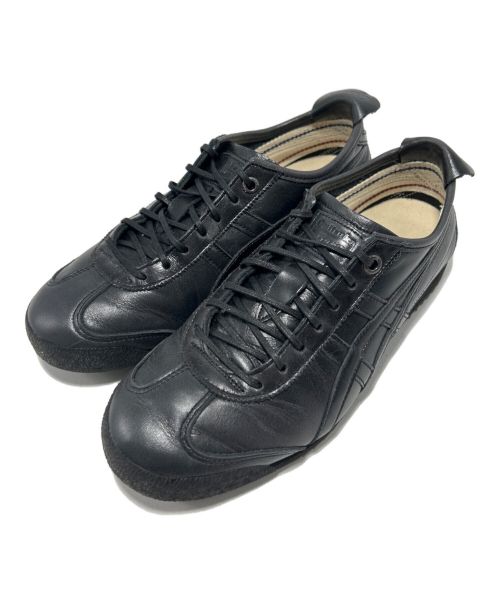 Onitsuka Tiger（オニツカタイガー）Onitsuka Tiger (オニツカタイガー) ローカットスニーカー ブラック サイズ:24の古着・服飾アイテム