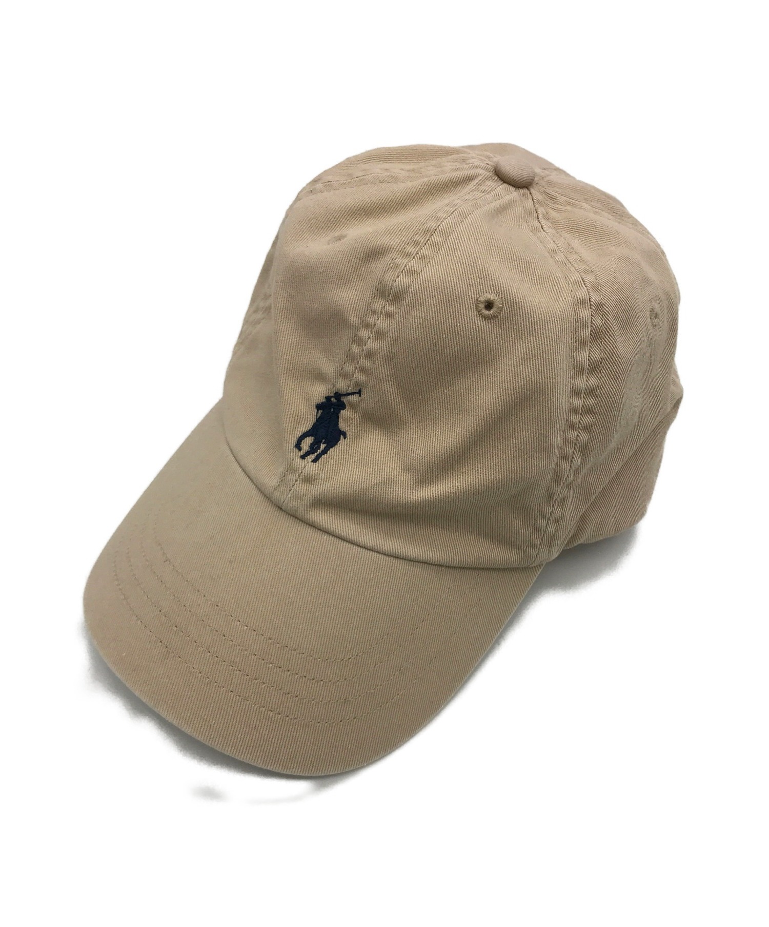 中古 古着通販 Polo Ralph Lauren ポロラルフローレン ベースボールキャップ ベージュ サイズ One Size ブランド 古着通販 トレファク公式 Trefac Fashion