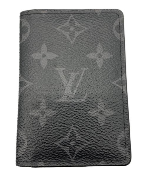 LOUIS VUITTON（ルイ ヴィトン）LOUIS VUITTON (ルイ ヴィトン) オーガナイザー・ドゥ ポッシュ　カードケース ブラックの古着・服飾アイテム