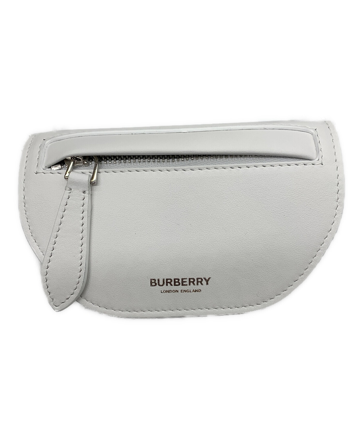 中古・古着通販】BURBERRY (バーバリー) ショルダーポーチ ホワイト 未