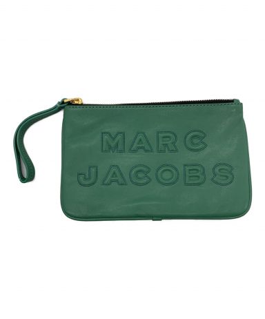 中古・古着通販】MARC JACOBS (マーク ジェイコブス) ポーチ グリーン