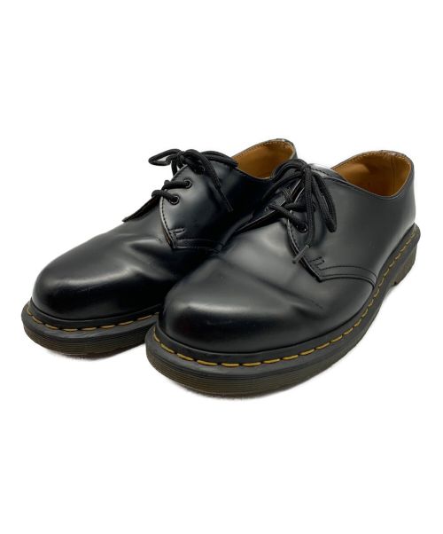 Dr.Martens（ドクターマーチン）Dr.Martens (ドクターマーチン) 3ホールシューズ ブラック サイズ:UK8の古着・服飾アイテム