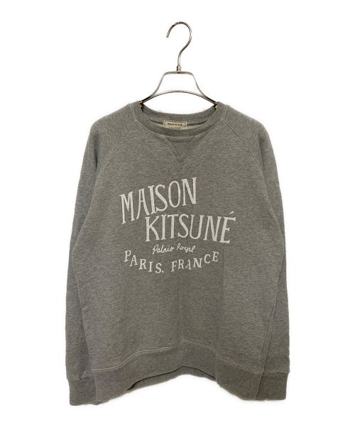 maison kitsune（メゾンキツネ）MAISON KITSUNE (メゾンキツネ) スウェット グレー サイズ:XSの古着・服飾アイテム