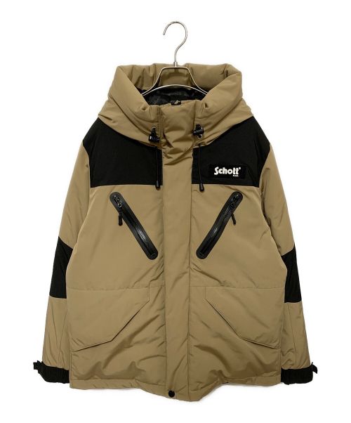 Schott（ショット）Schott (ショット) ダウンジャケット ベージュ サイズ:Mの古着・服飾アイテム