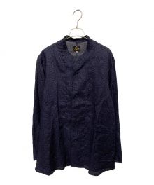 Needles（ニードルズ）の古着「Oriental Button Stand Collar Coverall」｜ネイビー