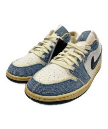 NIKE（ナイキ）の古着「Nike Air Jordan 1 Low SE "World Make Japan"/ナイキ エアジョーダン1 ロー SE "ワールド メイク ジャパン"」｜アイボリー×ブルー