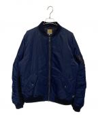 CarHarttカーハート）の古着「ASHTON BOMBER JACKET」｜ネイビー