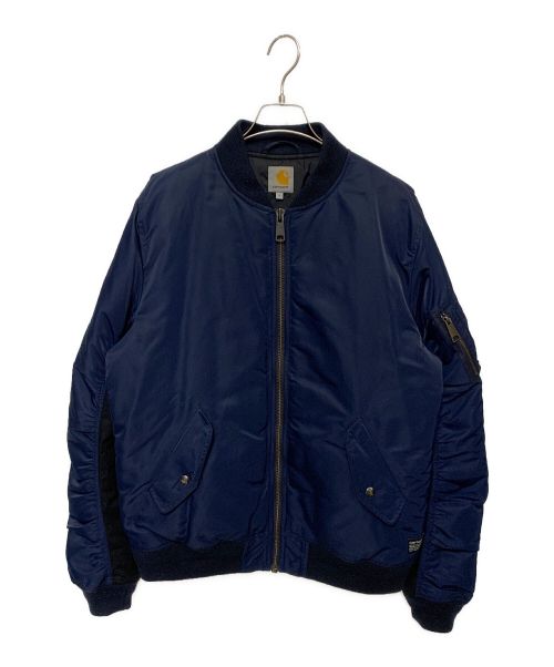 CarHartt（カーハート）CarHartt (カーハート) ASHTON BOMBER JACKET ネイビー サイズ:Lの古着・服飾アイテム