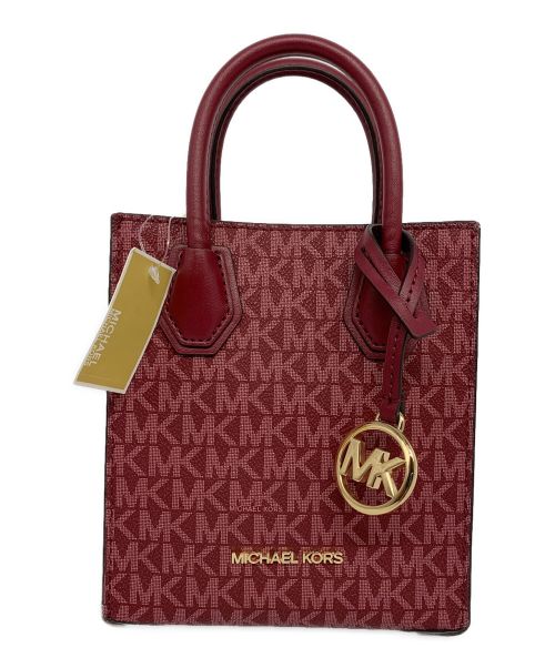 MICHAEL KORS（マイケルコース）MICHAEL KORS (マイケルコース) 2WAYミニバッグ ボルドー 未使用品の古着・服飾アイテム