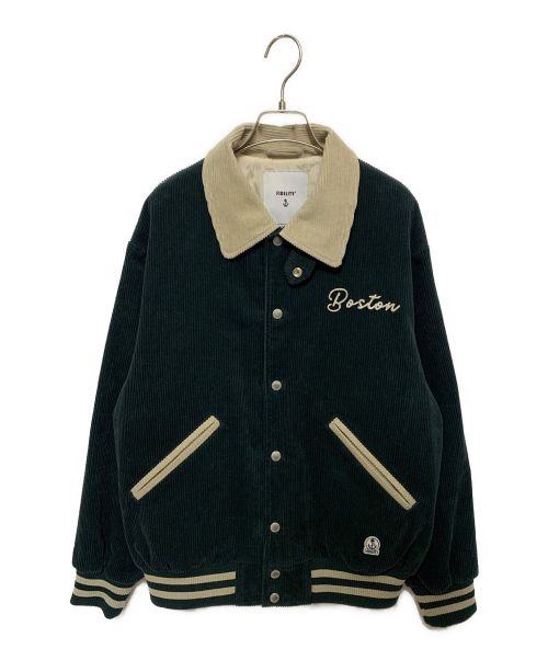 FIDELITY（フィデリティー）FIDELITY (フィデリティー) SKOOKUM (スクーカム) AWARD JACKET グリーン サイズ:Mの古着・服飾アイテム