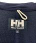 中古・古着 HELLY HANSEN (ヘリーハンセン) ファイバーパイルサーモフーディー ネイビー サイズ:XL：7800円