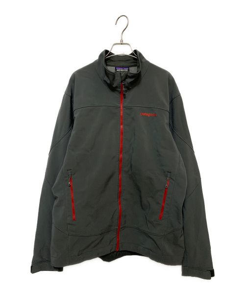 Patagonia（パタゴニア）Patagonia (パタゴニア) Adze Jacket グレー×レッド サイズ:Lの古着・服飾アイテム