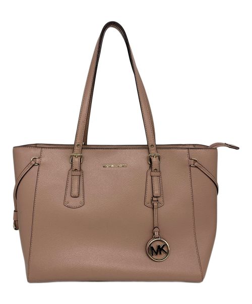 MICHAEL KORS（マイケルコース）MICHAEL KORS (マイケルコース) トートバッグ ピンクの古着・服飾アイテム