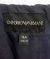 中古・古着 EMPORIO ARMANI (エンポリオアルマーニ) ハーフジップダウンジャケット ネイビー サイズ:16A/175cm：15000円