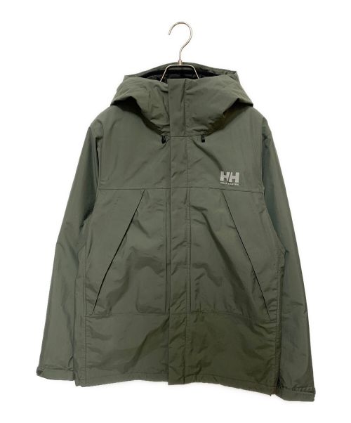 HELLY HANSEN（ヘリーハンセン）HELLY HANSEN (ヘリーハンセン) スカンザ3ウェイジャケット グリーン サイズ:Mの古着・服飾アイテム