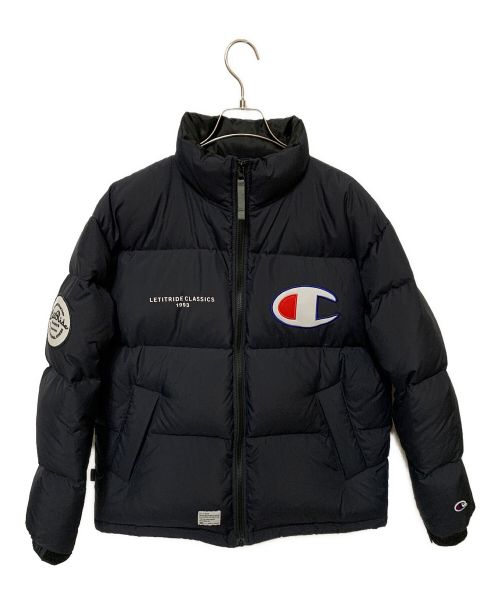 Champion（チャンピオン）Champion (チャンピオン) ダウンジャケット ブラック サイズ:Mの古着・服飾アイテム