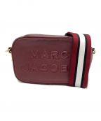 MARC JACOBSマークジェイコブス）の古着「FLASH LEATHER CROSS BODY」｜ボルドー