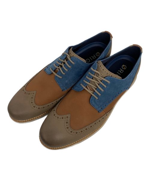 COLE HAAN（コールハーン）COLE HAAN (コールハーン) ウィングチップシューズ ブラウン サイズ:9Mの古着・服飾アイテム