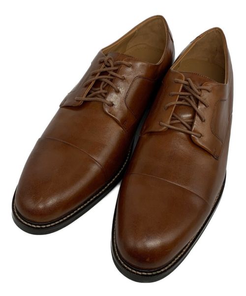 COLE HAAN（コールハーン）COLE HAAN (コールハーン) ウォーレン キャップトゥオックスフォード ブラウン サイズ:9Wの古着・服飾アイテム