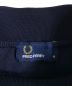 中古・古着 FRED PERRY (フレッドペリー) モックネックTシャツ ネイビー サイズ:10：5000円