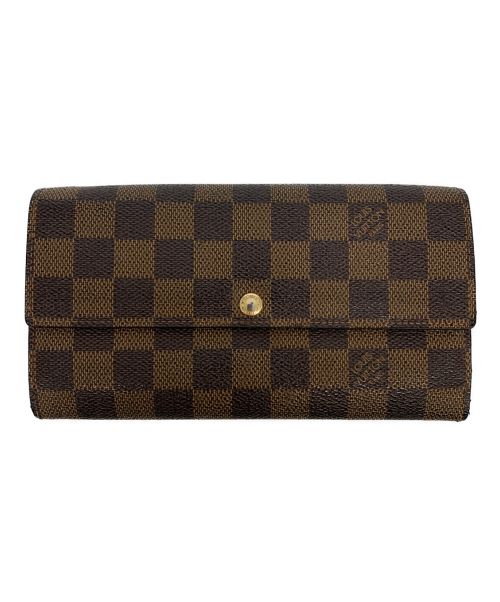 LOUIS VUITTON（ルイ ヴィトン）LOUIS VUITTON (ルイ ヴィトン) ダミエ ポルトフォイユ・サラの古着・服飾アイテム