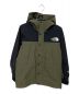 THE NORTH FACE（ザ ノース フェイス）の古着「マウンテンライトジャケット」｜ブラック×カーキ