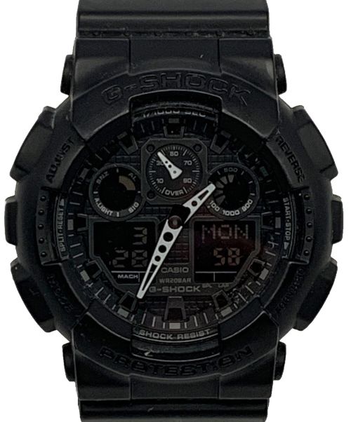 CASIO（カシオ）CASIO (カシオ) G-SHOCK　GA-100 SERIES ブラックの古着・服飾アイテム