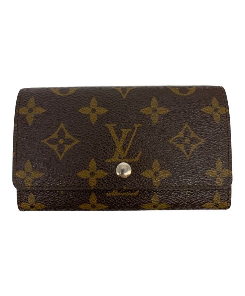 LOUIS VUITTON（ルイ ヴィトン）LOUIS VUITTON (ルイ ヴィトン) ポルトモネ・ビエ・トレゾール ブラウンの古着・服飾アイテム