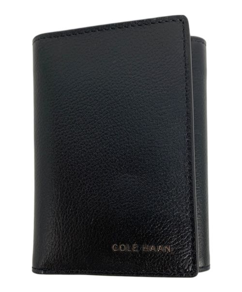 COLE HAAN（コールハーン）COLE HAAN (コールハーン) 3つ折り財布 ブラック 未使用品の古着・服飾アイテム