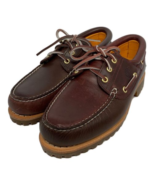 Timberland x BEAMS（ティンバーランド×ビームス）Timberland x BEAMS (ティンバーランド×ビームス) 3eye Classic Lug ブラウン サイズ:US7.5の古着・服飾アイテム