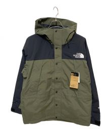 THE NORTH FACE（ザ ノース フェイス）の古着「マウンテンライトジャケット」｜カーキ×ブラック