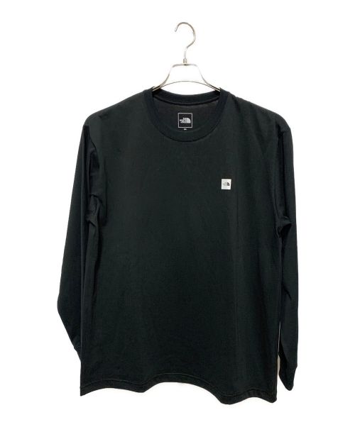 THE NORTH FACE（ザ ノース フェイス）THE NORTH FACE (ザ ノース フェイス) L／S スモールボックスロゴTee ブラック サイズ:XXL 未使用品の古着・服飾アイテム