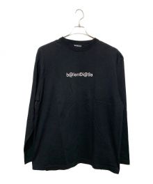 BALENCIAGA（バレンシアガ）の古着「ALENCIAGA小文字ロゴプリントTシャツ」｜ブラック