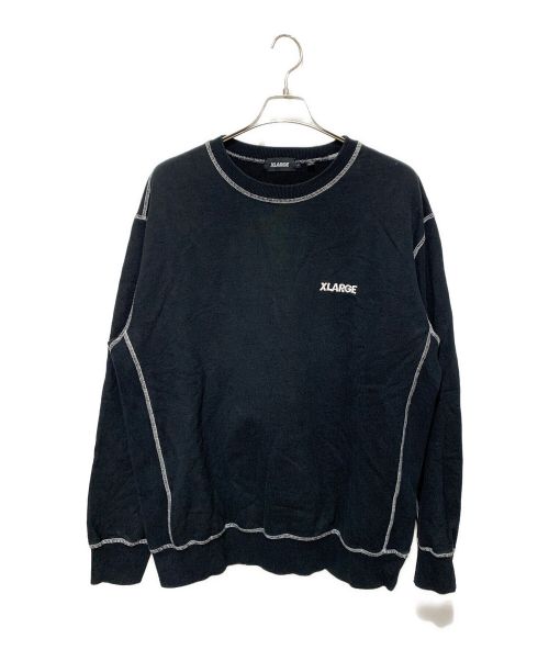 X-LARGE（エクストララージ）X-LARGE (エクストララージ) スウェット ブラック サイズ:Lの古着・服飾アイテム