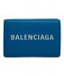 BALENCIAGA（バレンシアガ）の古着「エブリデイ　ロゴウォレット」｜ブルー