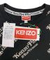 中古・古着 KENZO (ケンゾー) KENZO by Verdy オーバーサイズTシャツ ブラック サイズ:Ｍ 未使用品：18000円